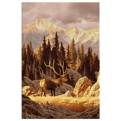 Elk in the Sun - 5 sizes available - Yellowstone Style