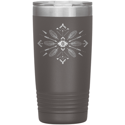 Feathered Arrows 20 oz Tumbler - 13 colors available - Yellowstone Style