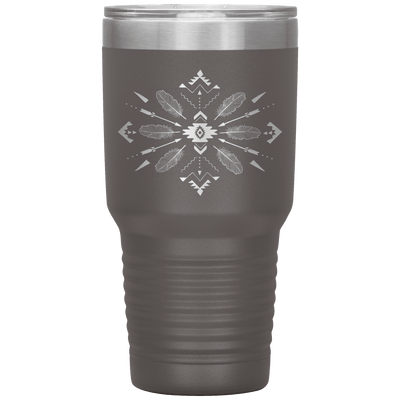 Feathered Arrows 30 oz Tumbler - 13 colors available - Yellowstone Style