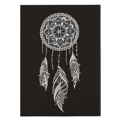 Feathered Mandala Dreamcatcher Hardcover Journal - Yellowstone Style