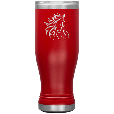Flowing Mane 20 oz Pilsner Tumbler - 13 colors available - Yellowstone Style