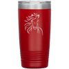 Flowing Mane 20 oz. Tumbler -more colors available - Yellowstone Style