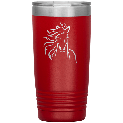 Flowing Mane 20 oz. Tumbler -more colors available - Yellowstone Style