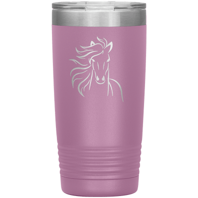 Flowing Mane 20 oz. Tumbler -more colors available - Yellowstone Style