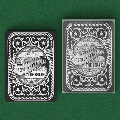Fortune Favours the Brave Playing Cards - Yellowstone Style