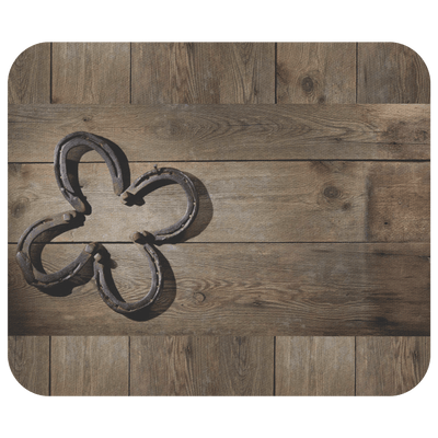 Horse Shoe Clover Mousepad - Yellowstone Style