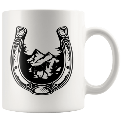 Horseshoe Mountain Mug - 2 sizes available - Yellowstone Style