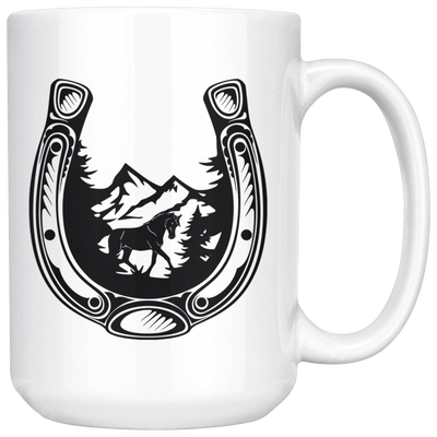 Horseshoe Mountain Mug - 2 sizes available - Yellowstone Style