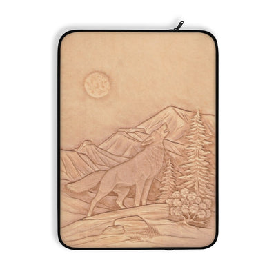 Howling at the Moon Laptop Sleeve - 3 sizes available - Yellowstone Style