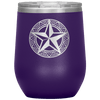 Lone Star 12 oz Wine Tumbler - 13 colors available - Yellowstone Style