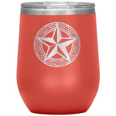 Lone Star 12 oz Wine Tumbler - 13 colors available - Yellowstone Style