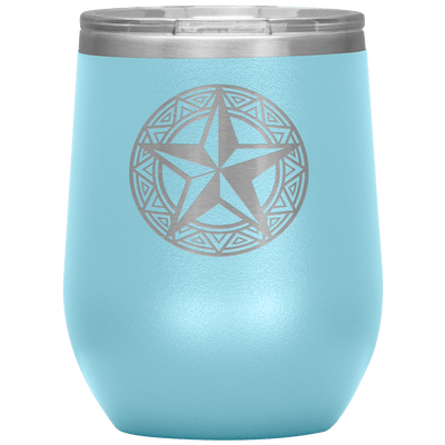 Lone Star 12 oz Wine Tumbler - 13 colors available - Yellowstone Style