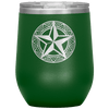 Lone Star 12 oz Wine Tumbler - 13 colors available - Yellowstone Style