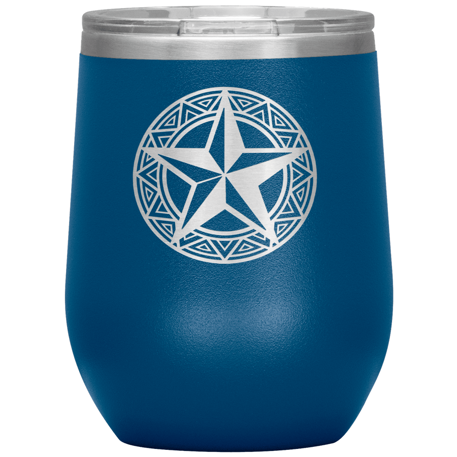 Lone Star 12 oz Wine Tumbler - 13 colors available