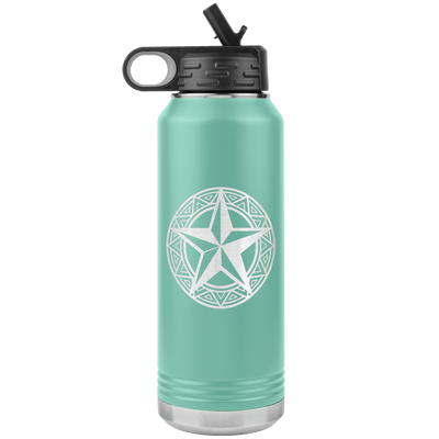 Lone Star 32 oz Water Bottle Tumbler - 13 colors available - Yellowstone Style