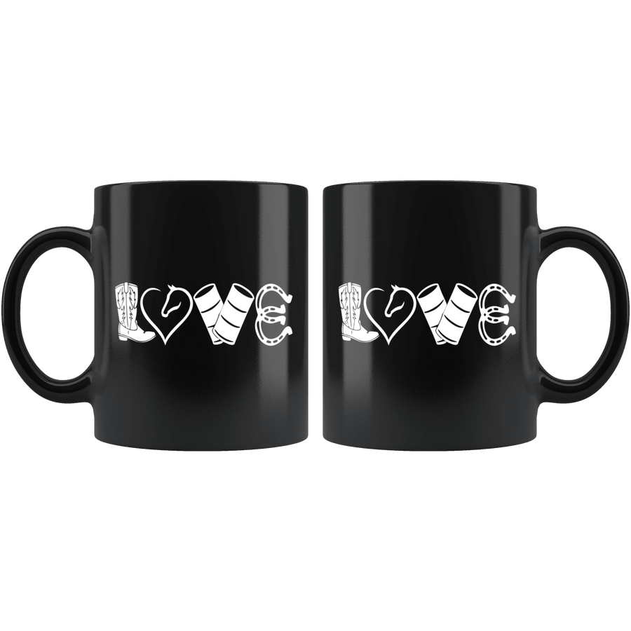 LOVE Barrel Racing 11 oz Mug
