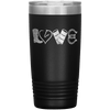 LOVE Barrel Racing 20 oz Tumbler - 13 colors available - Yellowstone Style
