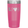 LOVE Barrel Racing 20 oz Tumbler - 13 colors available - Yellowstone Style