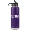 LOVE Barrel Racing 32 oz Water Bottle Tumbler - 13 colors available - Yellowstone Style