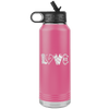 LOVE Barrel Racing 32 oz Water Bottle Tumbler - 13 colors available - Yellowstone Style