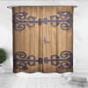 Majestic Doors Shower Curtain - Yellowstone Style