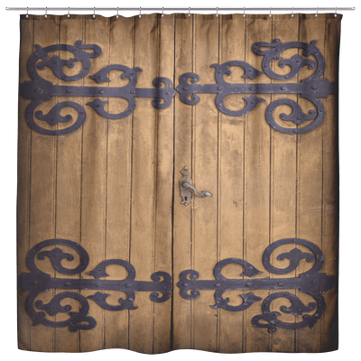 Majestic Doors Shower Curtain - Yellowstone Style