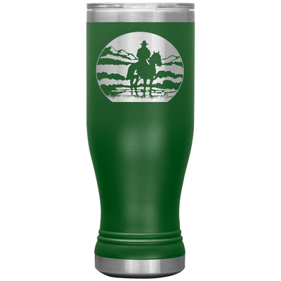 Mountain Rider 20 oz Pilsner Tumbler - 13 colors available - Yellowstone Style