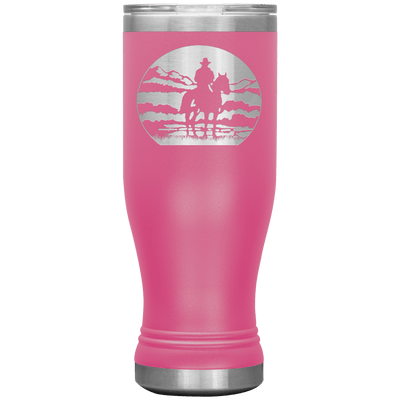 Mountain Rider 20 oz Pilsner Tumbler - 13 colors available - Yellowstone Style