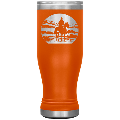 Mountain Rider 20 oz Pilsner Tumbler - 13 colors available - Yellowstone Style