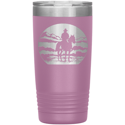 Mountain Rider 20 oz Tumbler - 13 colors available - Yellowstone Style