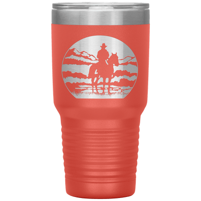 Mountain Rider 30 oz Tumbler - 13 colors available - Yellowstone Style