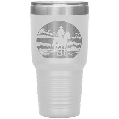 Mountain Rider 30 oz Tumbler - 13 colors available - Yellowstone Style