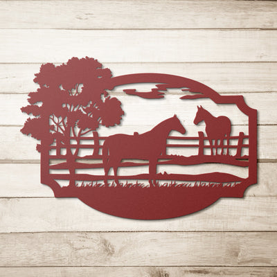 Ranch Horses Metal Sign - 5 sizes available - Yellowstone Style