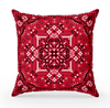Red Bandana Pillow with Cover - 3 sizes available - Yellowstone Style