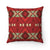 Red Diamonds Pillow with Cover - 3 sizes available