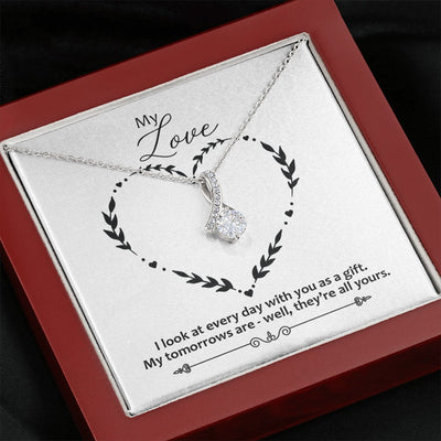 Ribbon Drop Necklace - Yellowstone Style