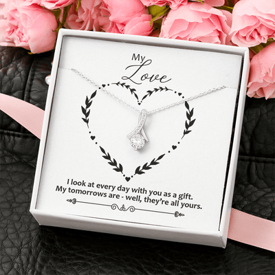 Ribbon Drop Necklace - Yellowstone Style