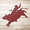 Rodeo Bull Rider Metal Sign - 5 sizes available - Yellowstone Style