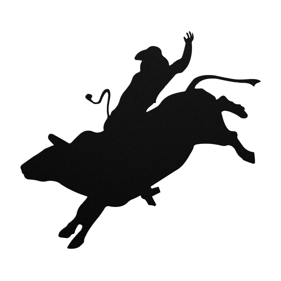 Rodeo Bull Rider Metal Sign - 5 sizes available