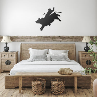 Rodeo Bull Rider Metal Sign - 5 sizes available - Yellowstone Style