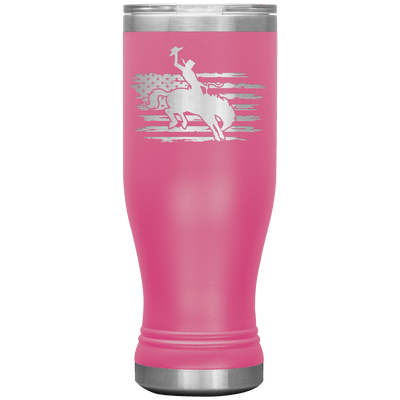 Rodeo Cowboy 20 oz Pilsner Tumbler - 13 colors available - Yellowstone Style