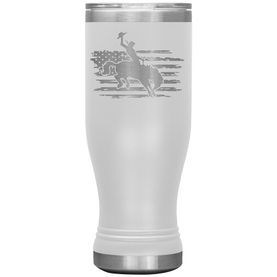 Rodeo Cowboy 20 oz Pilsner Tumbler - 13 colors available - Yellowstone Style