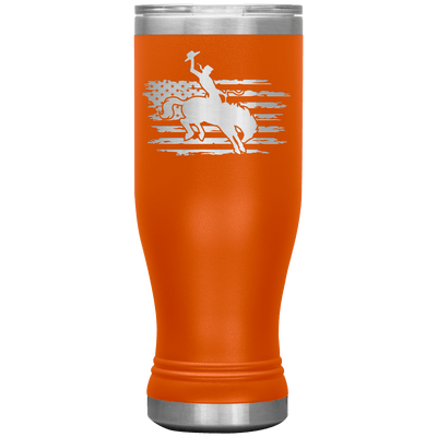 Rodeo Cowboy 20 oz Pilsner Tumbler - 13 colors available - Yellowstone Style