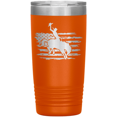 Rodeo Cowboy 20 oz Tumbler - 13 colors available - Yellowstone Style