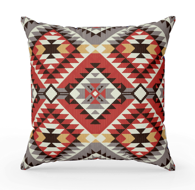 Sedona Diamonds Pillow with Cover - 3 sizes available - Yellowstone Style