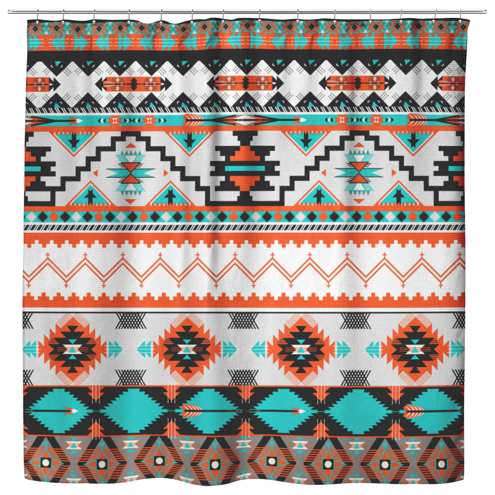 Sedona Turquoise Shower Curtain
