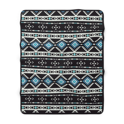Sherpa Fleece Blanket - Yellowstone Style