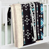 Sherpa Fleece Blanket - Yellowstone Style
