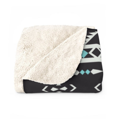 Sherpa Fleece Blanket - Yellowstone Style