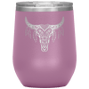 Skull Dreamcatcher 12 oz Wine Tumbler - 13 colors available - Yellowstone Style